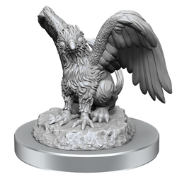 D&D Unpainted Miniature Griffon Hatchlings