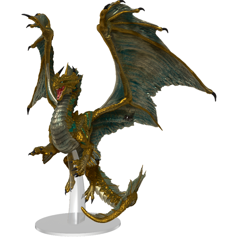 D&D Nolzurs Marvelous Miniatures Adult Bronze Dragon