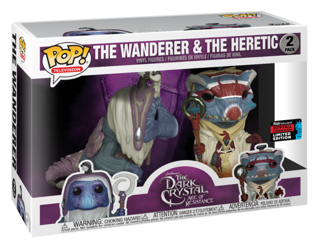 NYCC Dark Crystal: Age of Resistance - Wanderer & Heretic Pop! 2 Pack