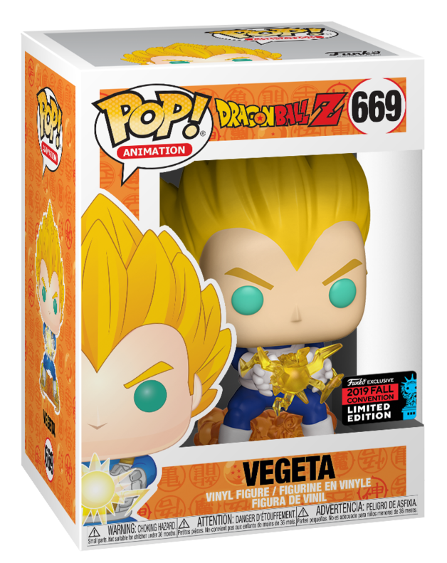 NYCC Dragon Ball Z - Vegeta Final Flash Pop! 669