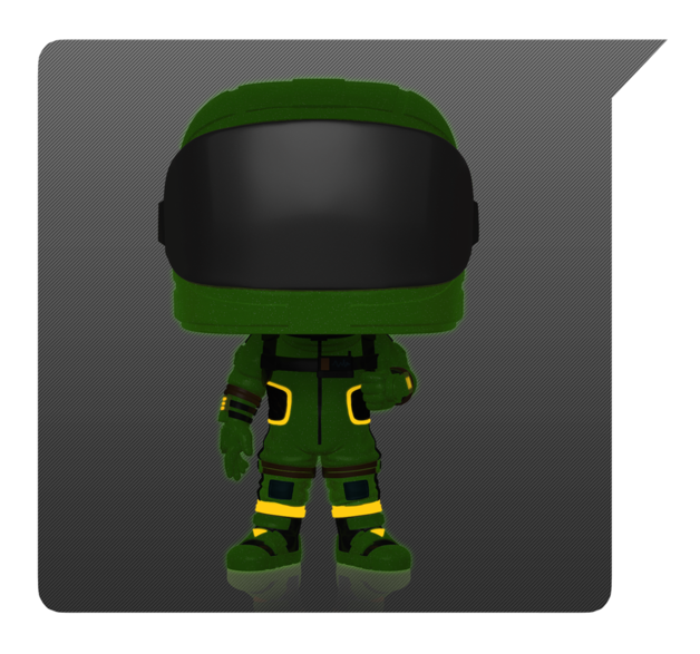 NYCC Fortnite - Dark Voyager (Metallic & Glow) Pop! 442