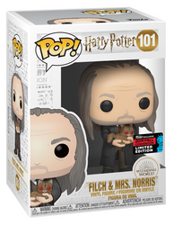 NYCC Harry Potter - Filch with Mrs. Norris Pop! 101