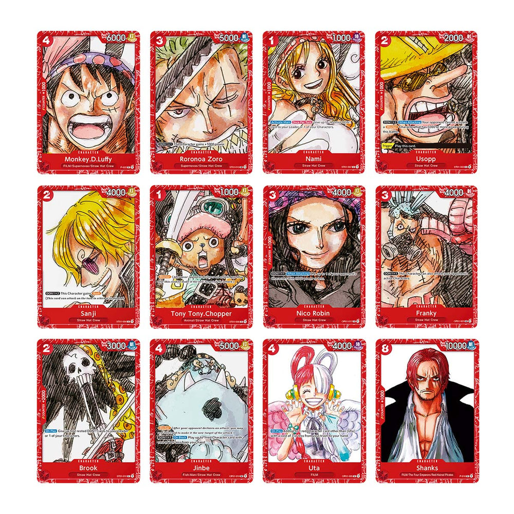 One Piece TCG Premium Card Collection (Film Red Edition)