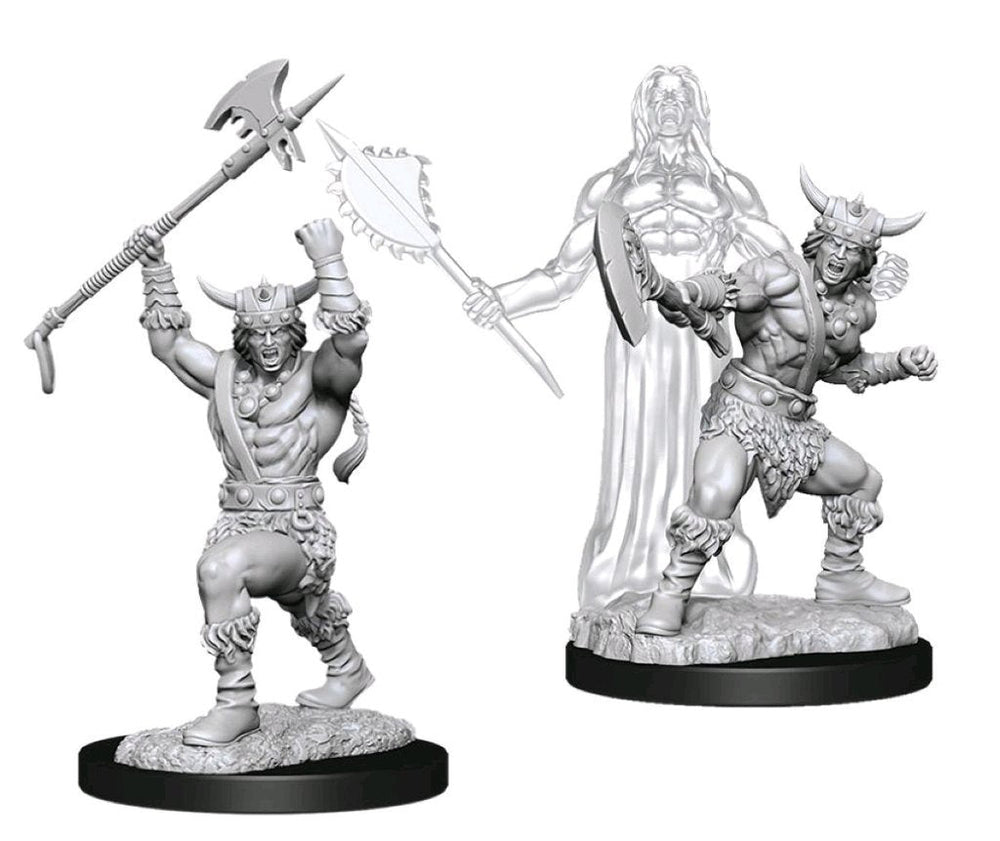 D&D Miniature Figurine - Barbarian