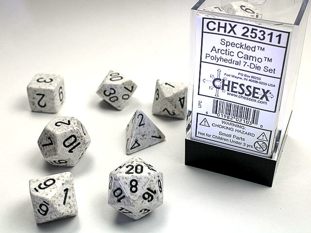 Chessex 7-Die Set - Speckled