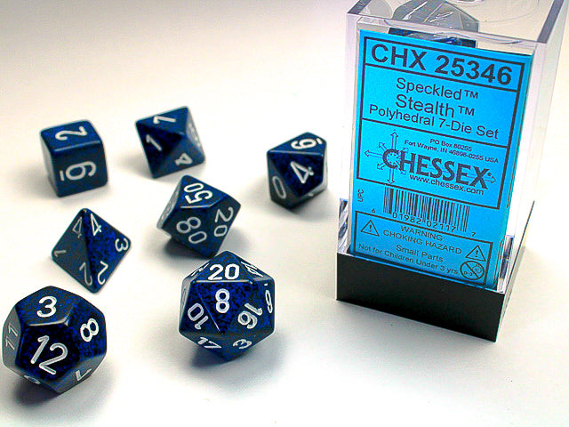 Chessex 7-Die Set - Speckled