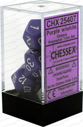 Chessex 7-Die Set - Opaque