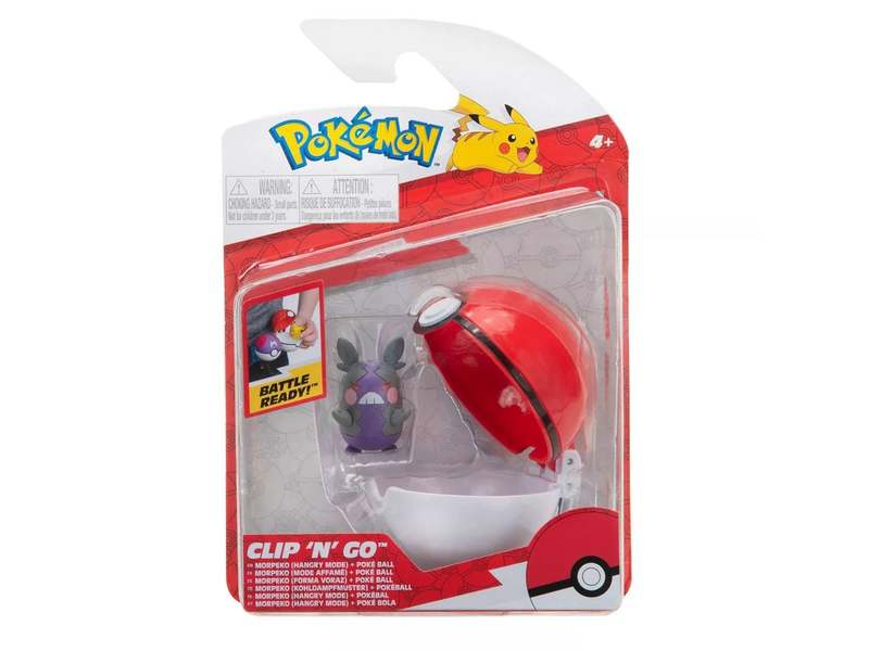 Clip n' Go! Morpeko (Hangry Mode) & Poke Ball