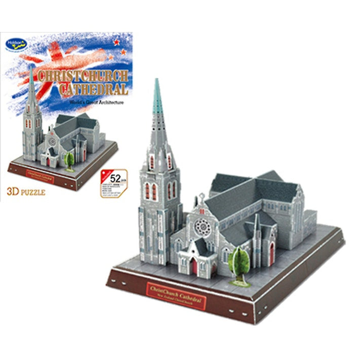 New Zealand Landmark 3D Puzzle - Christchurch Cathedral