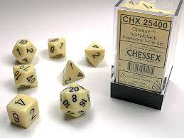 Chessex 7-Die Set - Opaque