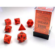 Chessex 7-Die Set - Opaque