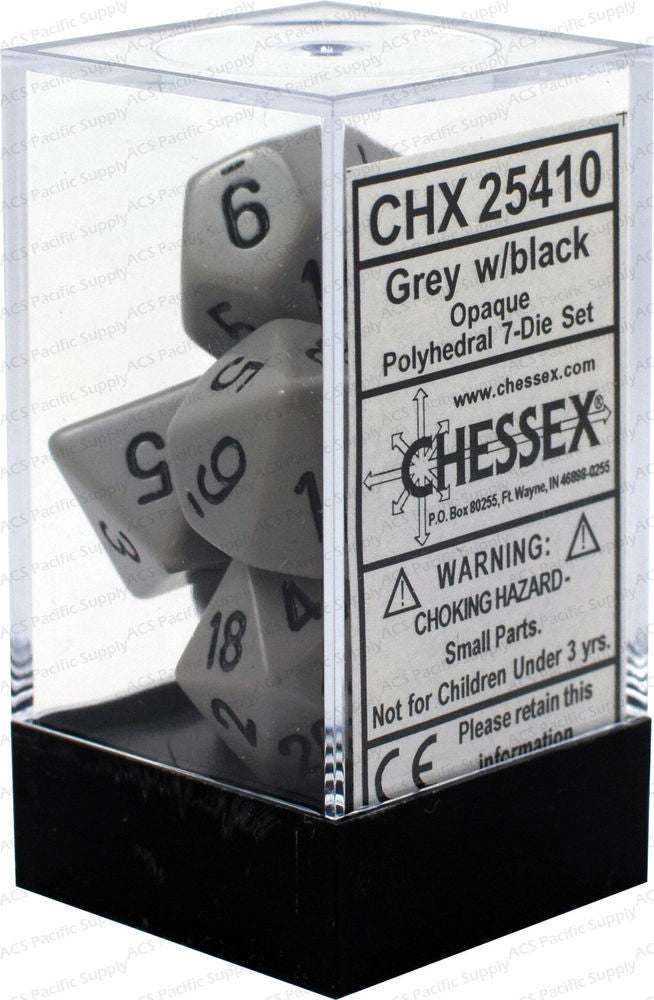 Chessex 7-Die Set - Opaque