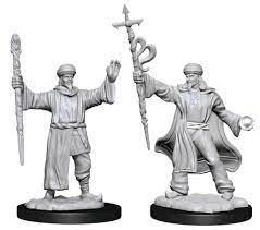 D&D Miniature Figurine - Human Wizard