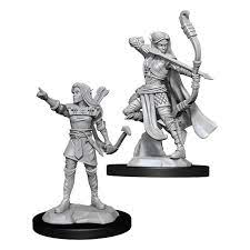 D&D Miniature Figurine - Elf Ranger (Female)