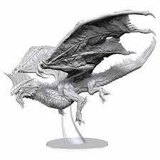 D&D Nolzurs Marvelous Miniatures Adult Silver Dragon