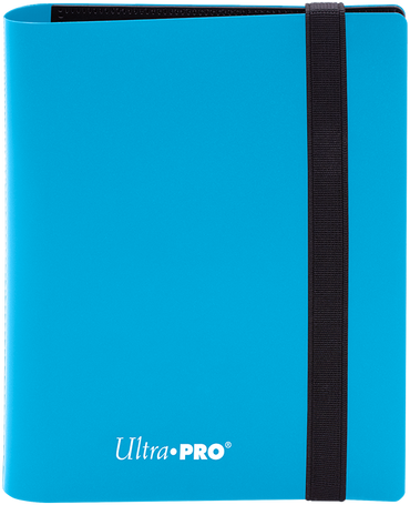 Ultra PRO: 2-Pocket PRO-Binder - Eclipse (Sky Blue)