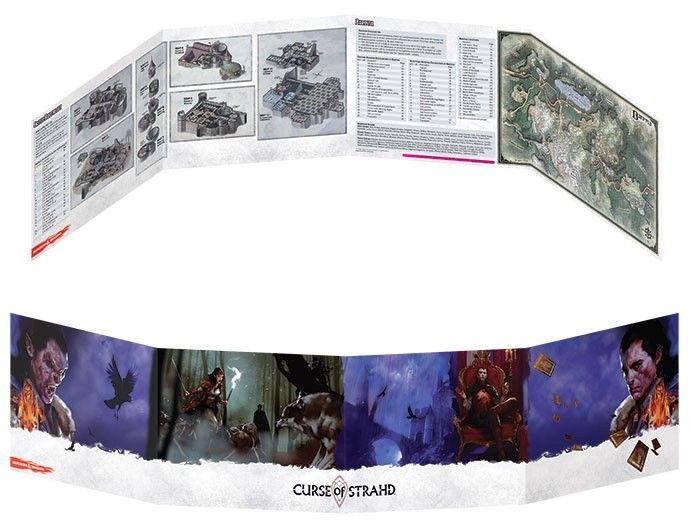 Dungeon Master's Screen - Curse of Strahd