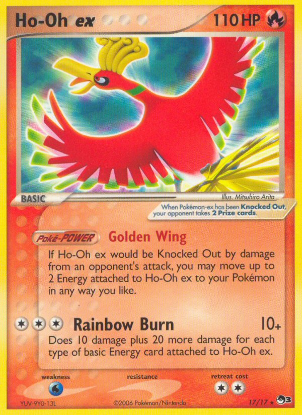 Ho-Oh ex (PLAY Promo 30) - Bulbapedia, the community-driven Pokémon  encyclopedia