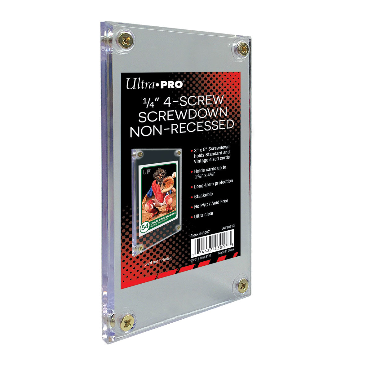 Ultra PRO: Screwdown Holder - Non-Recessed (1/4