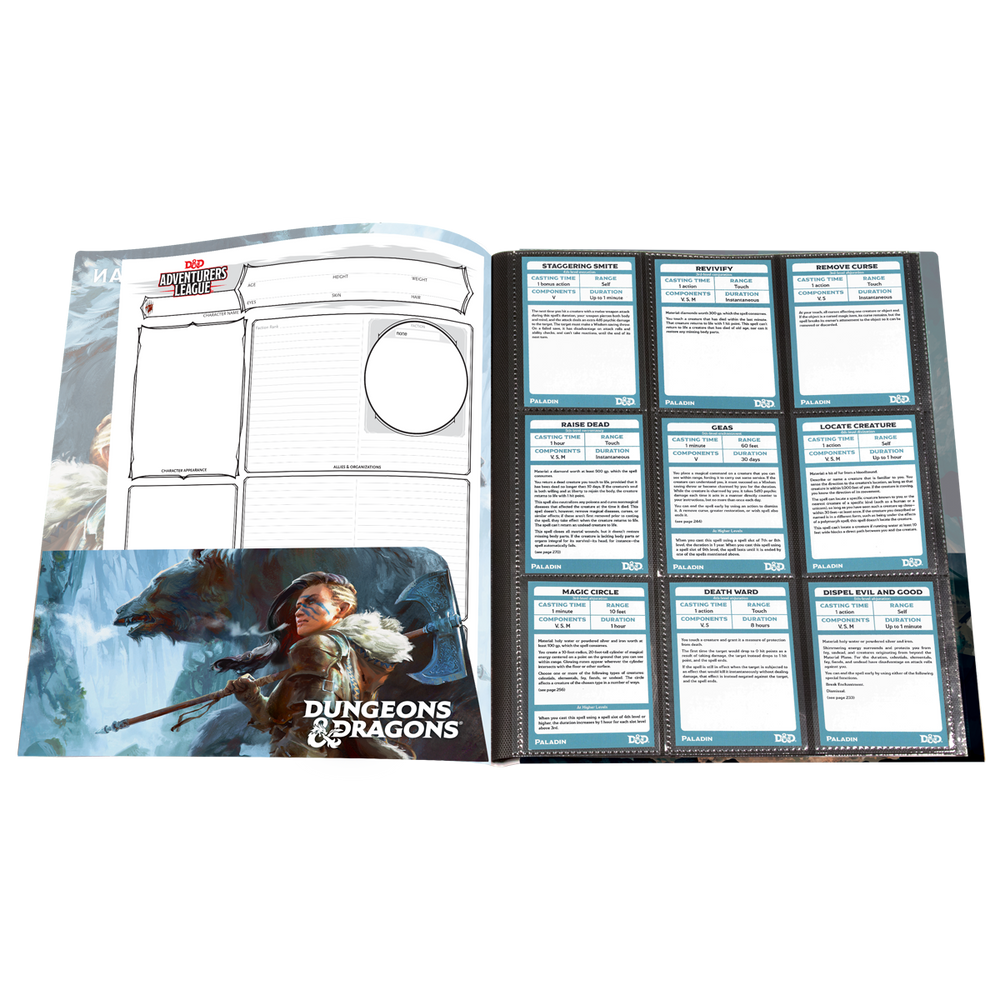 Ultra PRO: Class Folio - Barbarian (Includes Stickers)