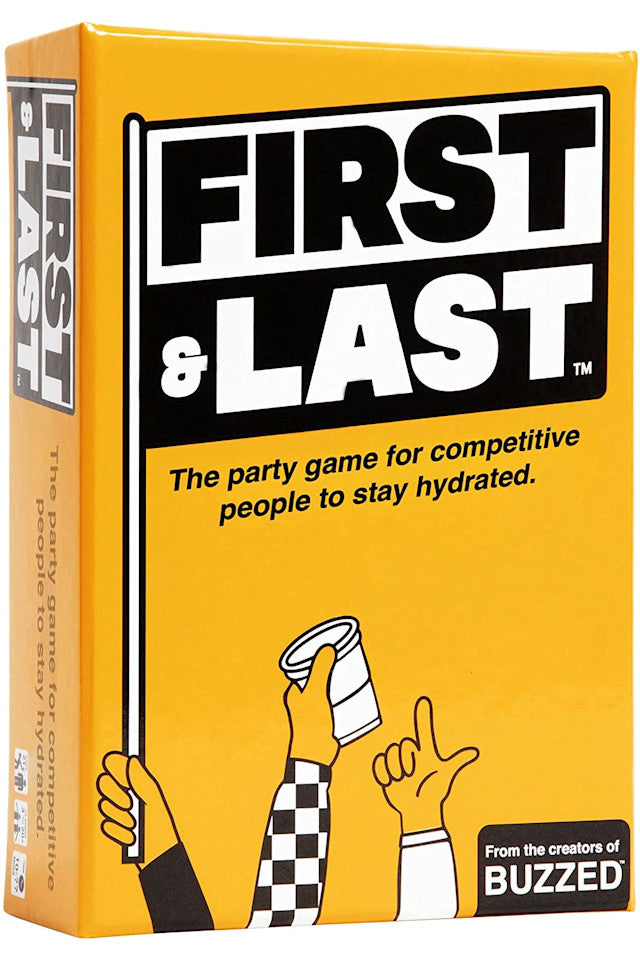 First & Last Drinking Game