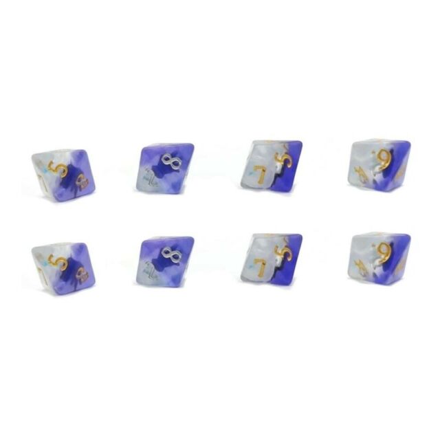 D8 Dice Set - Healing Hands