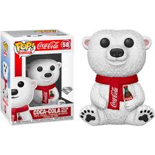 Coca-Cola - Coca-Cola Polar Bear (Diamond Glitter) Pop! 58