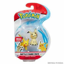 Pokemon Battle Figure- Mimikyu + Pikachu
