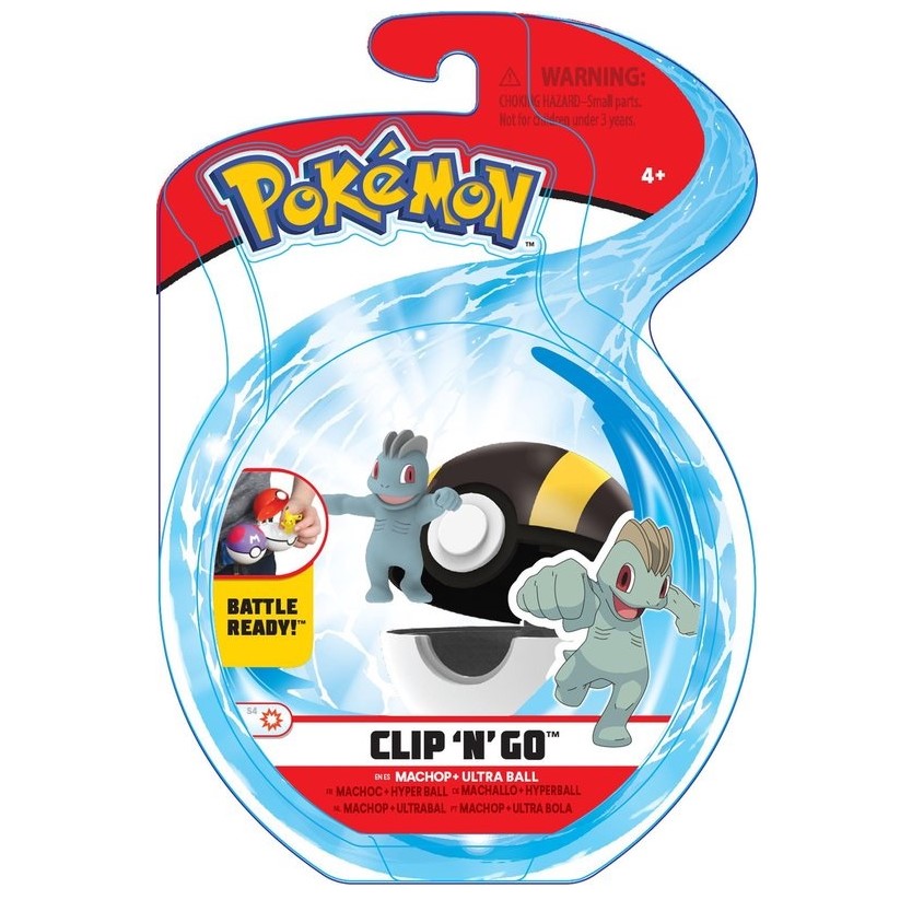 Clip N Carry Pokeball - Machop