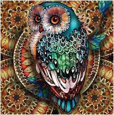 Diamond Art - Owl