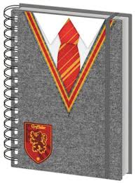 Harry Potter - Griffindor Uniform Spiral A5 Notebook