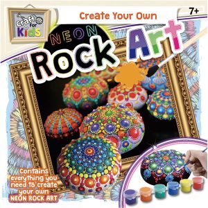 Create Your Own Rock Art - Neon