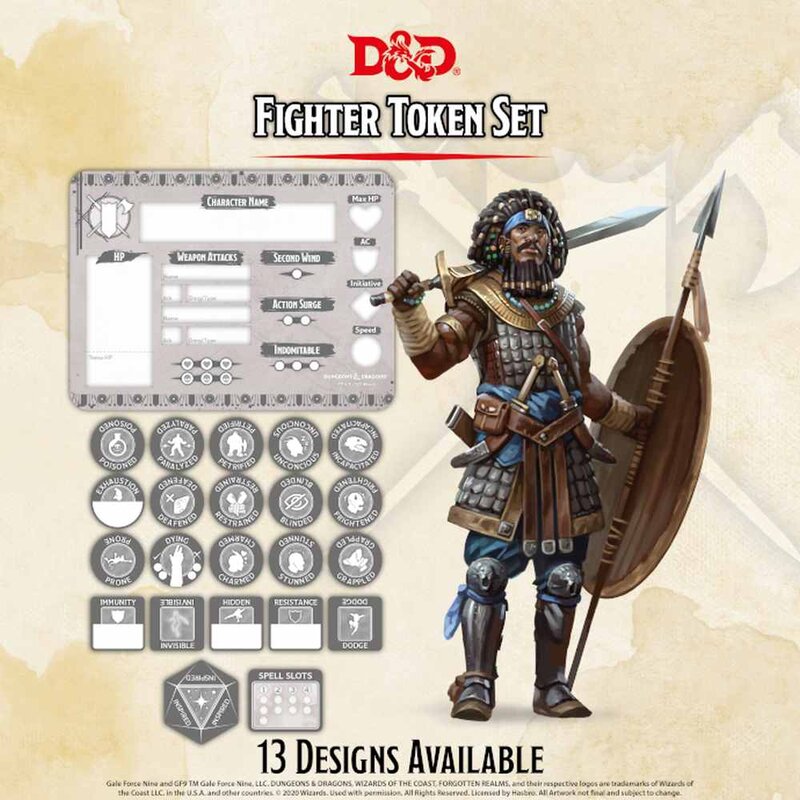 D&D Token Set - Fighter