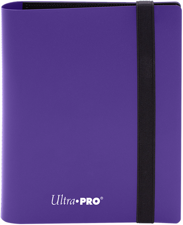 Ultra PRO: 2-Pocket PRO-Binder - Eclipse (Royal Purple)