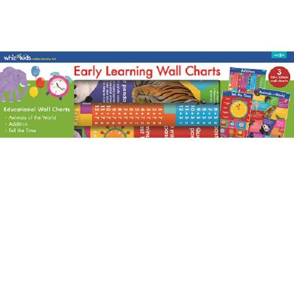 Early Learning Wall Chart Pack (3 Charts)