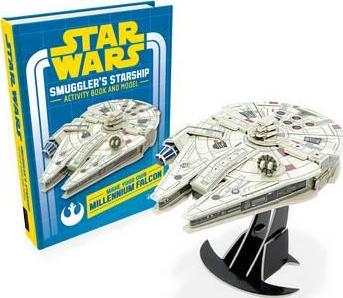Star Wars Book and Model - Smuggler's Starship Millennium Falcon