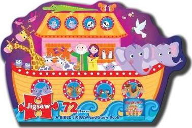 Noah's Ark Jigsaw and Story Book