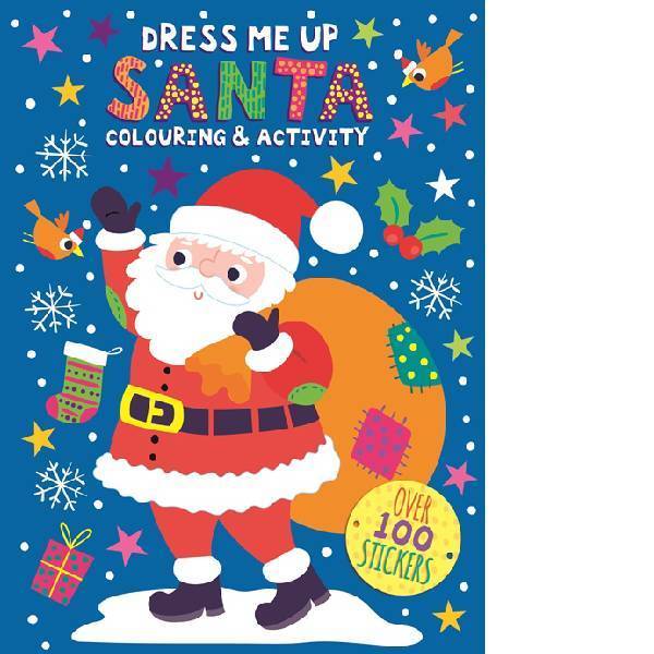 Dress Me Up Santa- Colouring & Activity