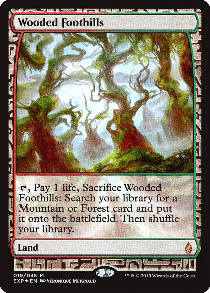 Wooded Foothills [Zendikar Expeditions]