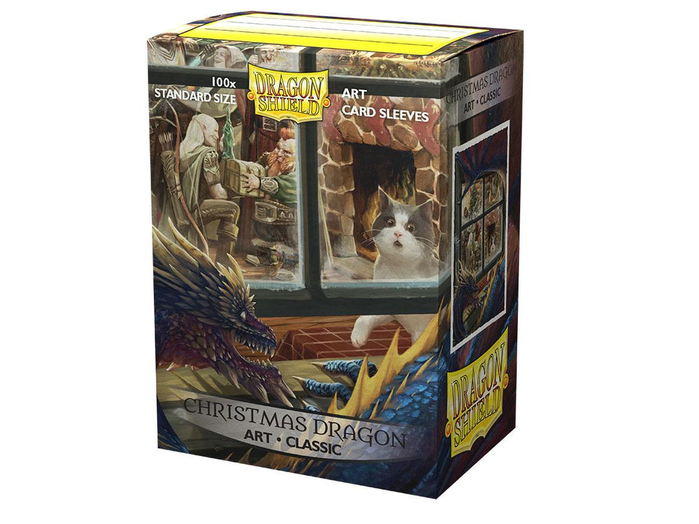 Dragon Shield Art Sleeves: Christmas Dragon