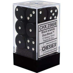 Chessex 12-Die Set - Opaque