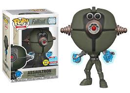 Fallout - Assaultron (NYCC glow in the dark) Pop! 386