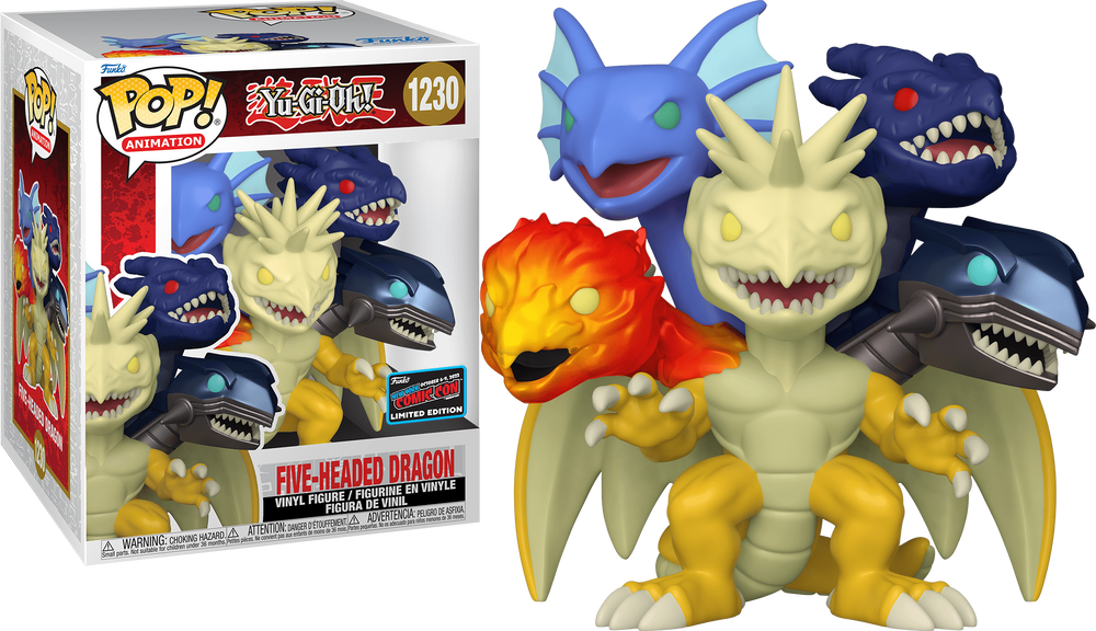 Yu-Gi-Oh - Five- Headed Dragon 6" Pop!