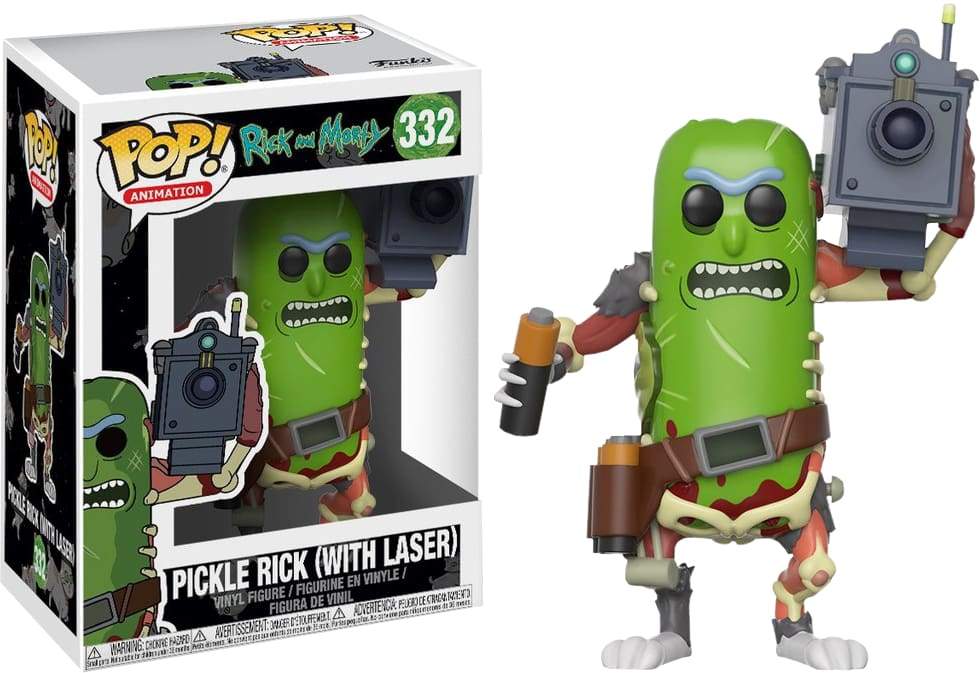 Pickle Rick (With Laser) Pop! Vinyl Figure 332