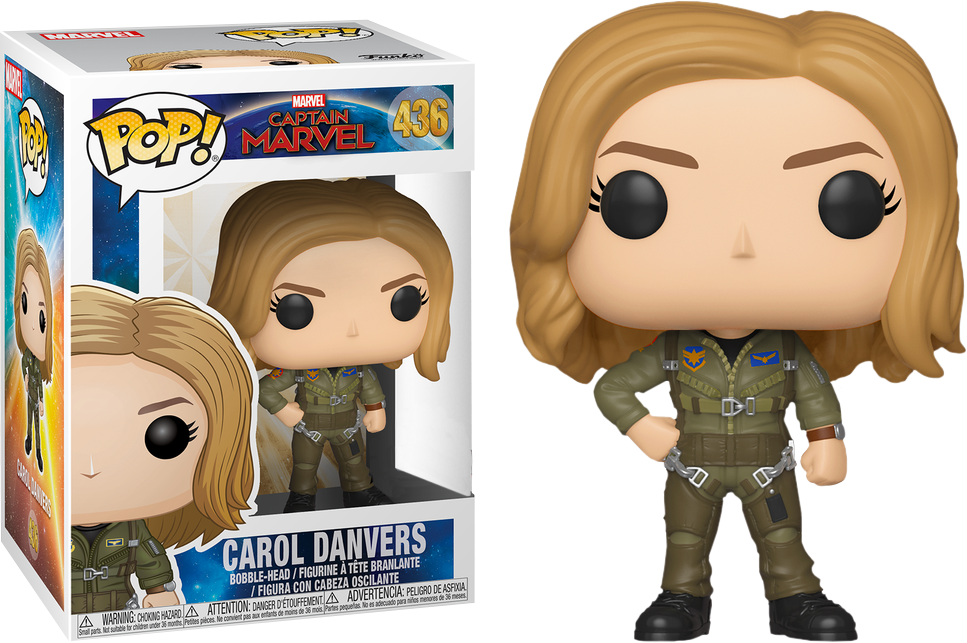Captain Marvel - Carol Danvers (Flight Suit) Pop! 436