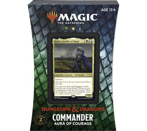 Magic Adventures in the Forgotten Realms Commander Deck - Aura of Courage
