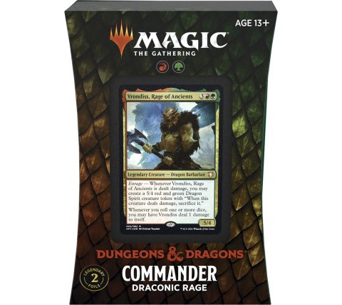 Magic Adventures in the Forgotten Realms Commander Deck - Draconic Rage