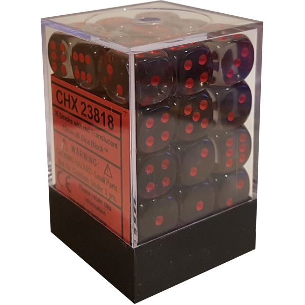 Chessex 36-Die Set - Translucent