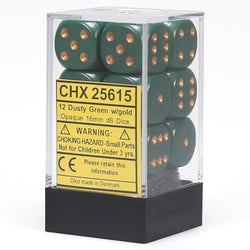 Chessex 12-Die Set - Opaque