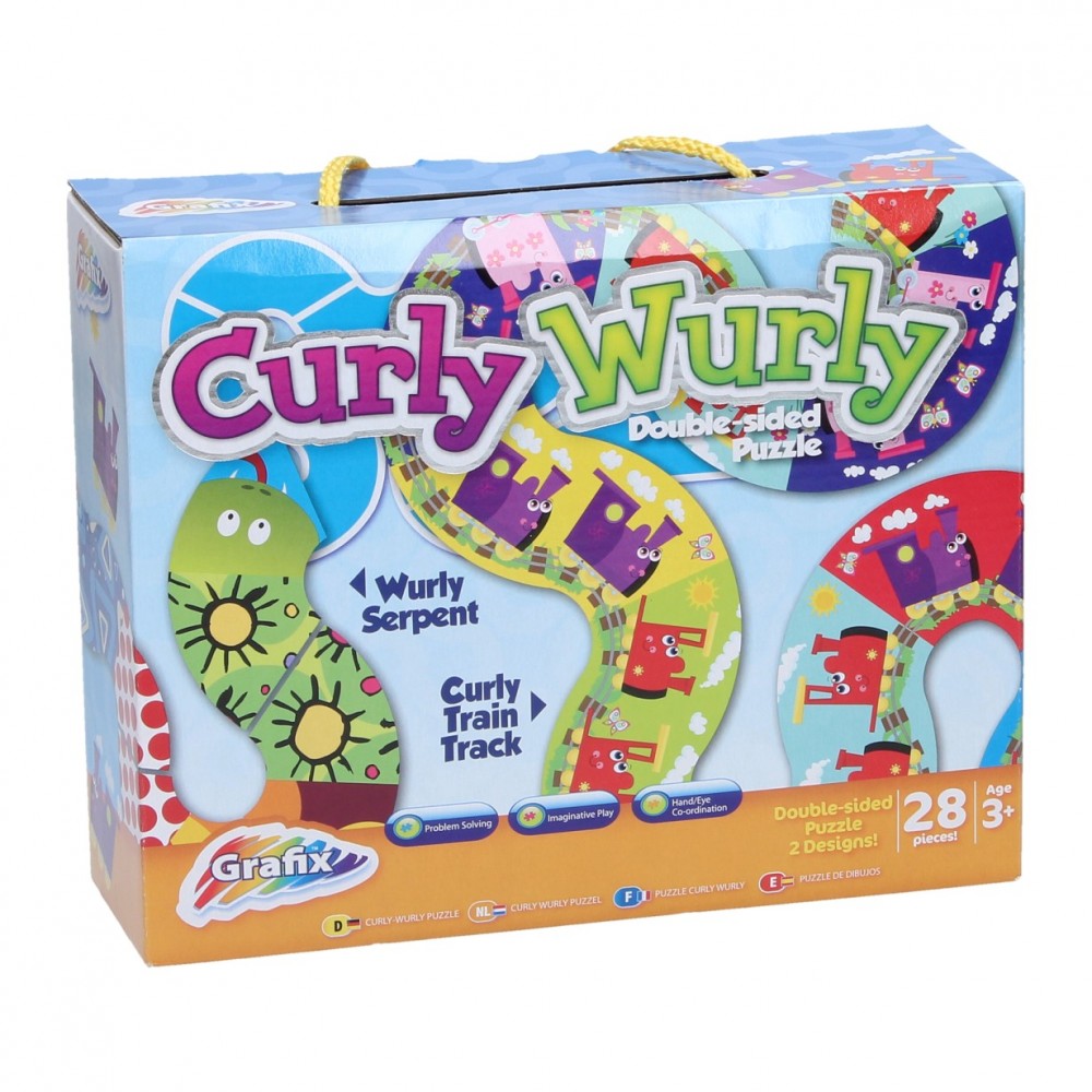Curly Wurly Double Sided Puzzle